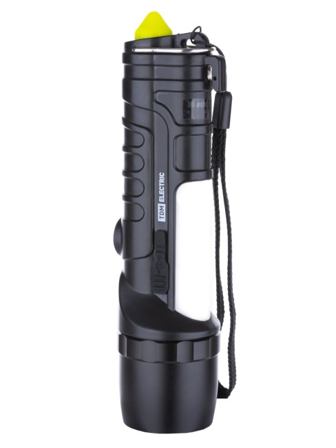 Фонарь автомоб. универс., 6 Вт CREE+3 Вт COB,1x18650 2200 мА*ч, магн., подвес, USB, стропорез,TDM Фонарь автомоб. универс., 6 Вт CREE+3 Вт COB,1x18650 2200 мА*ч, магн., подвес, USB, стропорез,TDM