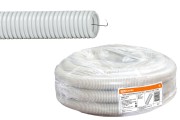Труба гофрированная ПВХ d 20 с зондом (10 м) легкая TDM Труба гофрированная ПВХ d 20 с зондом (10 м) легкая TDM
