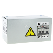 Ящик ЯТП-220/12/0.25 (с 3 автоматами) Ящик ЯТП-220/12/0.25 (с 3 автоматами)