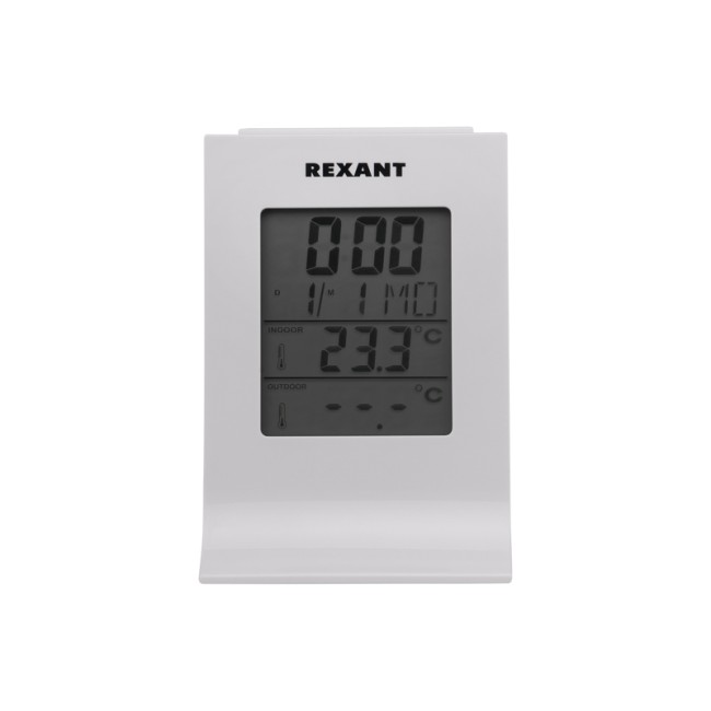 Метеостанция с беспроводным выносным датчиком REXANT Метеостанция с беспроводным выносным датчиком REXANT