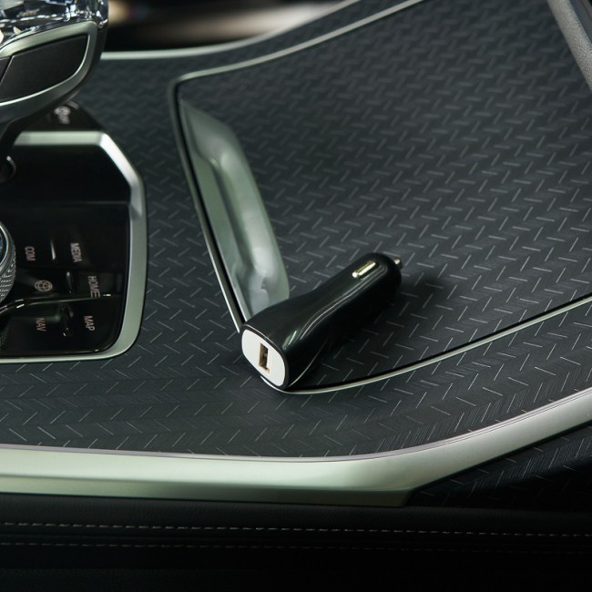 Зарядное устройство в прикуриватель REXANT USB, 5V, 1000mA, черное