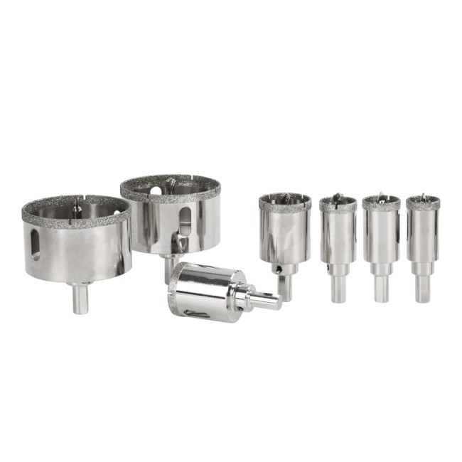 Коронка алмазная 40мм по керамограниту с центровочным сверлом KRANZ