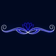 Декоративная перетяжка Маска 600х130 см (цвет на выбор) Декоративная перетяжка Маска 600х130 см (цвет на выбор)