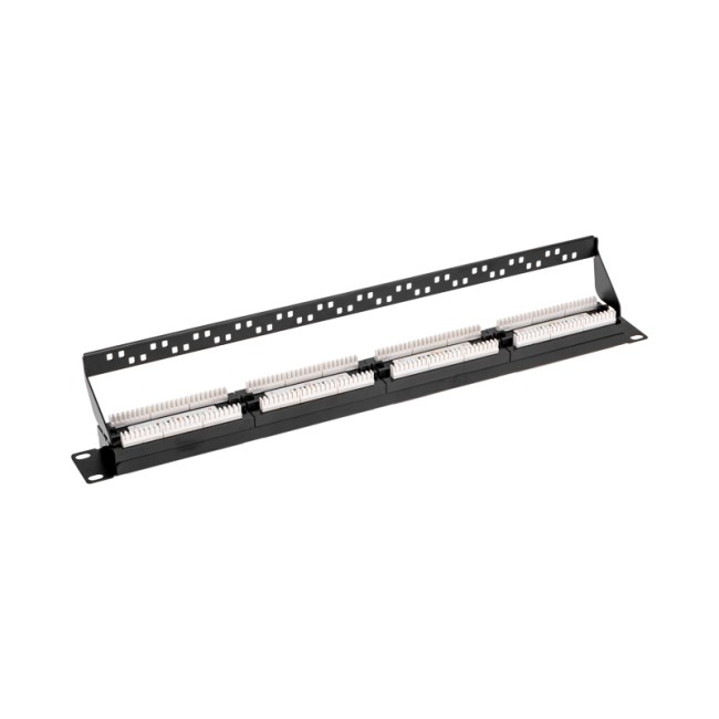 Панель коммутационная с кабельным органайзером 19", 1U, 24 порта, UTP, RJ-45, CAT 5e REXANT PRO Панель коммутационная с кабельным органайзером 19", 1U, 24 порта, UTP, RJ-45, CAT 5e REXANT PRO