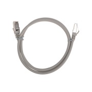 Патч-корд F/UTP CAT 6, RJ45-RJ45, 26AWG, LSZH, серый, 1м REXANT Патч-корд F/UTP CAT 6, RJ45-RJ45, 26AWG, LSZH, серый, 1м REXANT