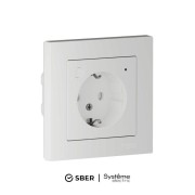 Розетка AtlasDesign Smart 16А L+N с заземл. защ. шторки Zigbee механизм бел. SE ATN000145Z Розетка AtlasDesign Smart 16А L+N с заземл. защ. шторки Zigbee механизм бел. SE ATN000145Z