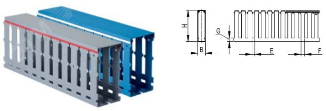 Короб перфорированный 25х30 RL75 2 серый QUADRO