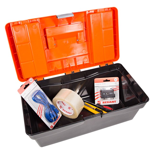 Ящик пластиковый для инструмента PROconnect, 420х220х180 мм Ящик пластиковый для инструмента PROconnect, 420х220х180 мм