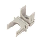 Крепёж-клипса для труб ø20 мм, серая (100 шт/уп)   REXANT