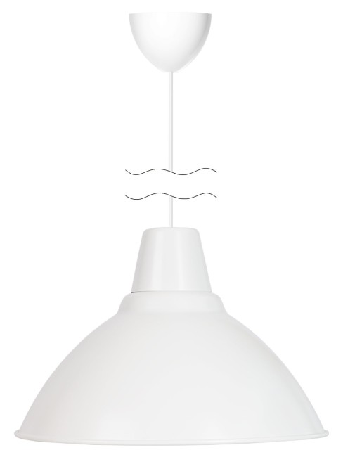 Светильник НСБ 2537/1 "Steel" 40 Вт, E27, опал, шнур белый TDM Светильник НСБ 2537/1 "Steel" 40 Вт, E27, опал, шнур белый TDM