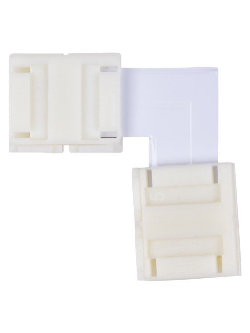 Коннектор для жесткого L-соединения двух светодиодных лент шириной 10 мм, TDM Коннектор для жесткого L-соединения двух светодиодных лент шириной 10 мм, TDM