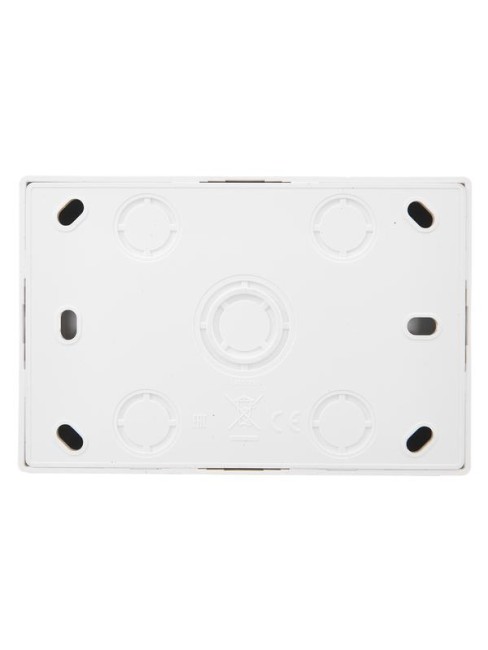 Розетка 2-м ОП LETO с заземл. закрытый корпус ПБТ бел. LEZARD 752-0200-127B