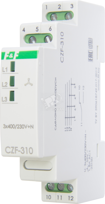 Реле контроля фаз CZF-310