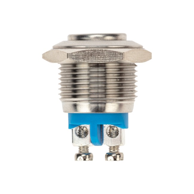 Кнопка антивандальная Ø16 Б/Фикс (2с винт) OFF-(ON) выпуклая (A16-A3) REXAN Кнопка антивандальная Ø16 Б/Фикс (2с винт) OFF-(ON) выпуклая (A16-A3) REXAN