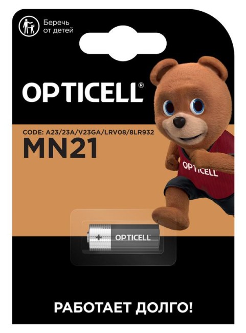 Элемент питания алкалиновый A23/MN21/8LR932 12В (блист.1шт) Specialty Opticell 5070001 Элемент питания алкалиновый A23/MN21/8LR932 12В (блист.1шт) Specialty Opticell 5070001