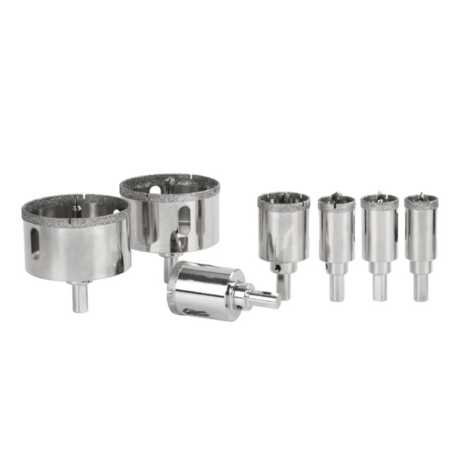 Коронка алмазная 60мм по керамограниту с центровочным сверлом KRANZ Коронка алмазная 60мм по керамограниту с центровочным сверлом KRANZ