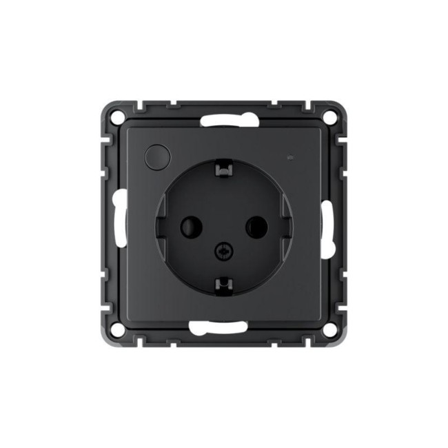 Розетка AtlasDesign Smart 16А L+N с заземл. защ. шторки Zigbee механизм карбон SE ATN001045Z Розетка AtlasDesign Smart 16А L+N с заземл. защ. шторки Zigbee механизм карбон SE ATN001045Z