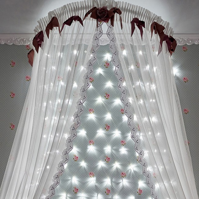 Гирлянда Сеть 1,8х1,5м, прозрачный ПВХ, 180 LED Белые Гирлянда Сеть 1,8х1,5м, прозрачный ПВХ, 180 LED Белые