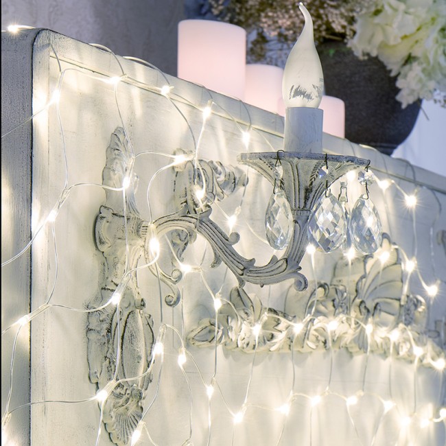 Гирлянда Сеть 1,8х1,5м, прозрачный ПВХ, 180 LED Белые Гирлянда Сеть 1,8х1,5м, прозрачный ПВХ, 180 LED Белые