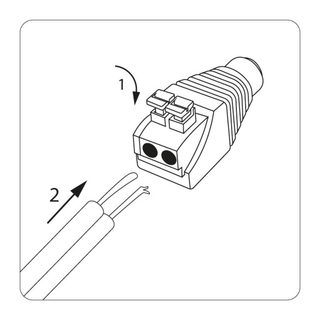 Разъем питания DC гнездо 2,1х5,5 с быстрозажимной колодкой REXANT Разъем питания DC гнездо 2,1х5,5 с быстрозажимной колодкой REXANT