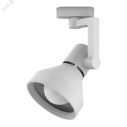 Светильник трековый однофазный ДПО под лампу E27 IP20 белый 112х230 мм конус 220 В Track Gauss Светильник трековый однофазный ДПО под лампу E27 IP20 белый 112х230 мм конус 220 В Track Gauss