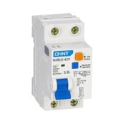 Выключатель автоматический дифференциального тока 1п+N C 16А 30мА электрон. тип AC 4.5кА NXBLE-63Y (R) CHINT 105542 Выключатель автоматический дифференциального тока 1п+N C 16А 30мА электрон. тип AC 4.5кА NXBLE-63Y (R) CHINT 105542