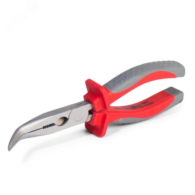 Длинногубцы изогнутые диэлектрические Стандарт 200 мм