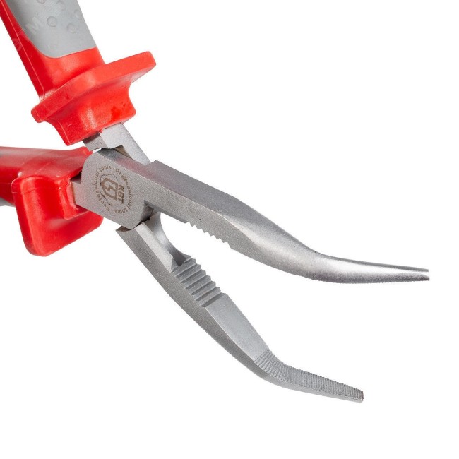 Длинногубцы изогнутые диэлектрические Стандарт 200 мм