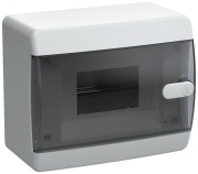 Корпус ЩРН-П-6 UNION Compact IP41 черн. прозр. дверь пластик. IEK UIC-KP12-N-06-41-K01
