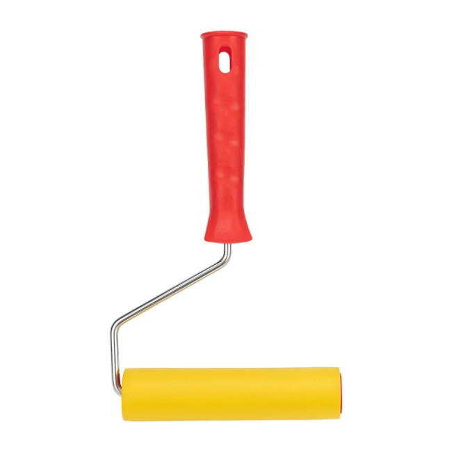 Валик для прикатки обоев резиновый, ширина ролика 150 мм, ручка 6 мм REXANT