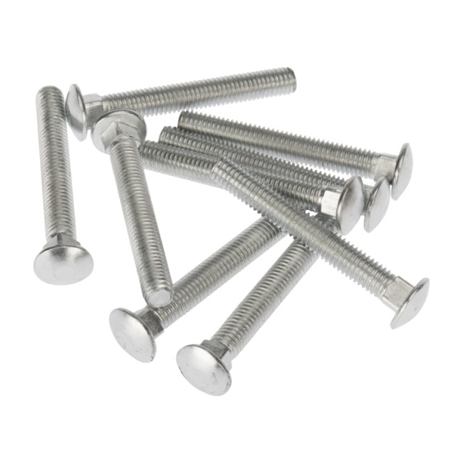 Болт мебельный KRANZ DIN 603, 8х60, короб (30 шт./уп.) Болт мебельный KRANZ DIN 603, 8х60, короб (30 шт./уп.)