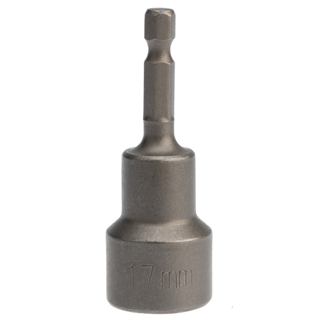 Ключ-насадка 17х65 мм, 1/4" магнитная (упак. 5 шт.) Kranz