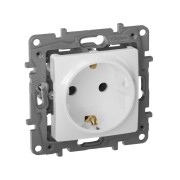 Розетка 1-м СП Etika 16А IP20 250В 2P+E с заземл. немецк. стандарт винтов. клеммы механизм бел. IEK 672221 Розетка 1-м СП Etika 16А IP20 250В 2P+E с заземл. немецк. стандарт винтов. клеммы механизм бел. IEK 672221