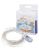 Гирлянда светодиодная "Роса100" 100LED, 10м, 3000К, 2хCR2032, TDM Гирлянда светодиодная "Роса100" 100LED, 10м, 3000К, 2хCR2032, TDM