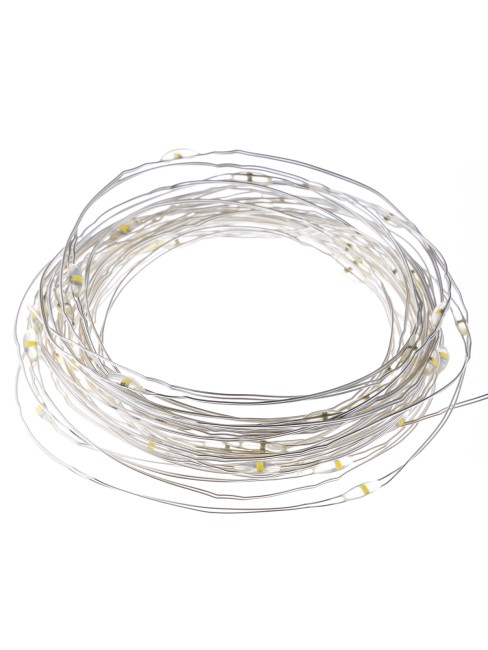 Гирлянда светодиодная "Роса100" 100LED, 10м, 3000К, 2хCR2032, TDM Гирлянда светодиодная "Роса100" 100LED, 10м, 3000К, 2хCR2032, TDM