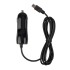 Автозарядка в прикуриватель microUSB (АЗУ) (5 V, 1000 mA) шнур прямой 1.2 м черная REXANT