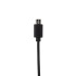 Автозарядка в прикуриватель microUSB (АЗУ) (5 V, 1000 mA) шнур прямой 1.2 м черная REXANT
