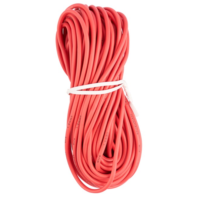 Провод автомобильный ПГВА/ПВАМ REXANT 1х1,00 мм красный, мини-бухта 10 метров