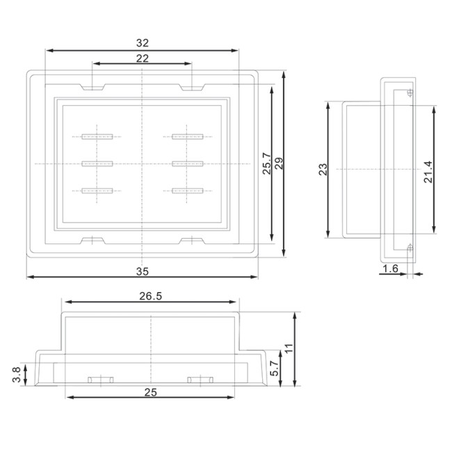 Влагозащитный колпачок для клавишных выключателей (SC-767 / SC-797) REXANT Влагозащитный колпачок для клавишных выключателей (SC-767 / SC-797) REXANT