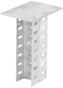 Кронштейн потолочный двойной 400 горячеоцинкованный