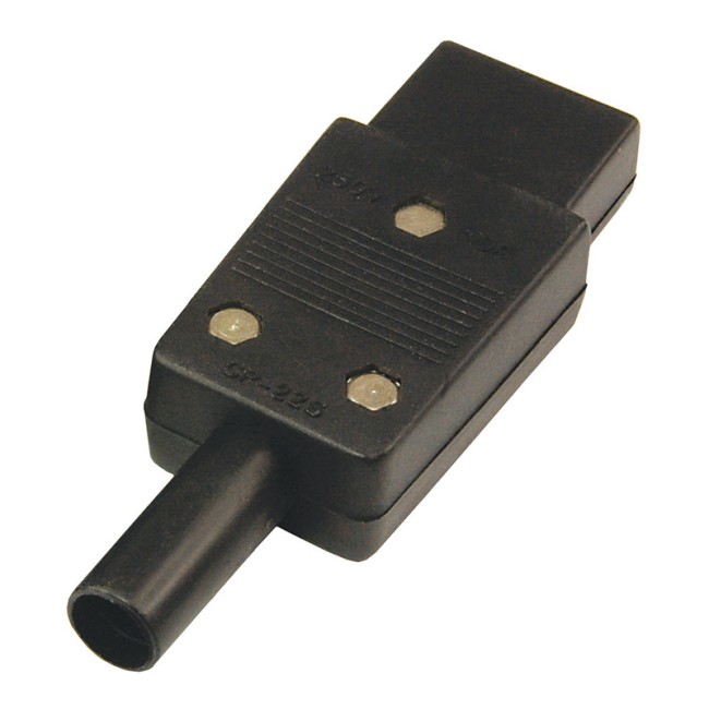 Сетевой штекер на шнур (1 шт.) (пакет БОПП) REXANT Сетевой штекер на шнур (1 шт.) (пакет БОПП) REXANT