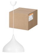 Светильник НСБ 3526/1 "Steel" 40 Вт, Е14, белый, шнур белый TDM Светильник НСБ 3526/1 "Steel" 40 Вт, Е14, белый, шнур белый TDM