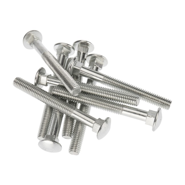 Болт мебельный KRANZ DIN 603, 8х70, короб (30 шт./уп.)