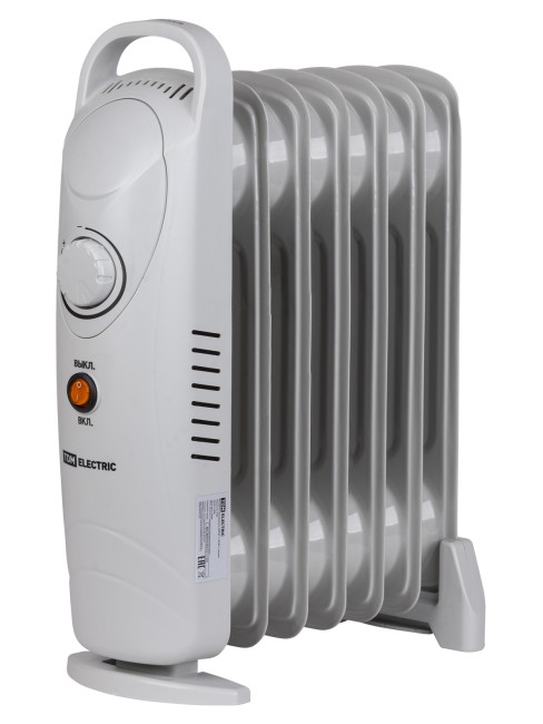 Масляный обогреватель МИНИ-7, 700 Вт, 7 секций, термостат, TDM Масляный обогреватель МИНИ-7, 700 Вт, 7 секций, термостат, TDM