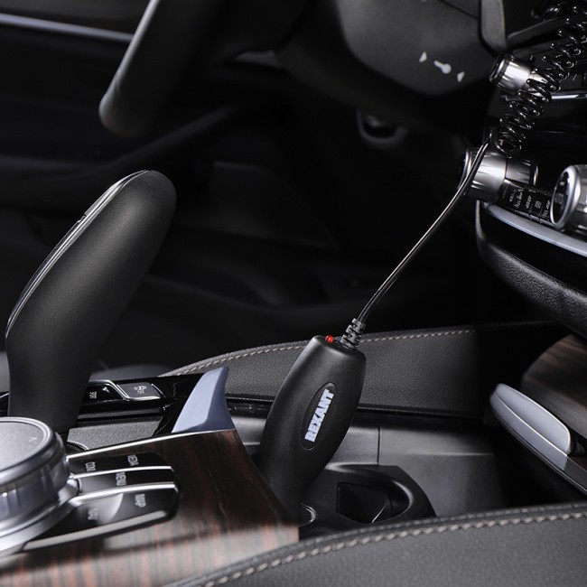 Автозарядка в прикуриватель для LG KG800/KG90 (АЗУ) (5 V, 700 mA) шнур спираль 1.2 м черная REXANT