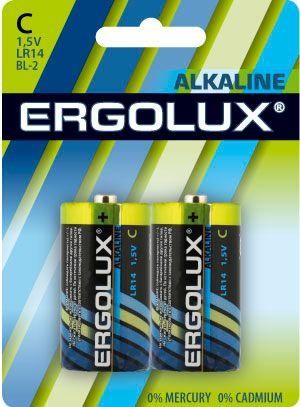 Элемент питания алкалиновый C/LR14 1.5В Alkaline BL-2 (блист.2шт) Ergolux 11751 Элемент питания алкалиновый C/LR14 1.5В Alkaline BL-2 (блист.2шт) Ergolux 11751