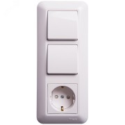 БЛОК С/У РСЗК+В1КЛ.+В1КЛ. (250В, ВЫКЛ.6А, РОЗ.16А, ЗАЩ.ШТОРК.) БЕЛЫЙ БЛОК С/У РСЗК+В1КЛ.+В1КЛ. (250В, ВЫКЛ.6А, РОЗ.16А, ЗАЩ.ШТОРК.) БЕЛЫЙ