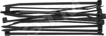 Ремешок-хомут, черный (SORMAT) JSS, 375 х 4,8 мм, 100 шт Фасовка