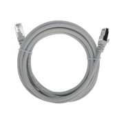 Патч-корд F/UTP CAT 6, RJ45-RJ45, 26AWG, LSZH, серый, 3м REXANT Патч-корд F/UTP CAT 6, RJ45-RJ45, 26AWG, LSZH, серый, 3м REXANT