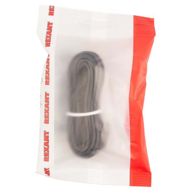 Провод автомобильный ПГВА/ПВАМ REXANT 1х1,00 мм черный, мини-бухта 5 метров